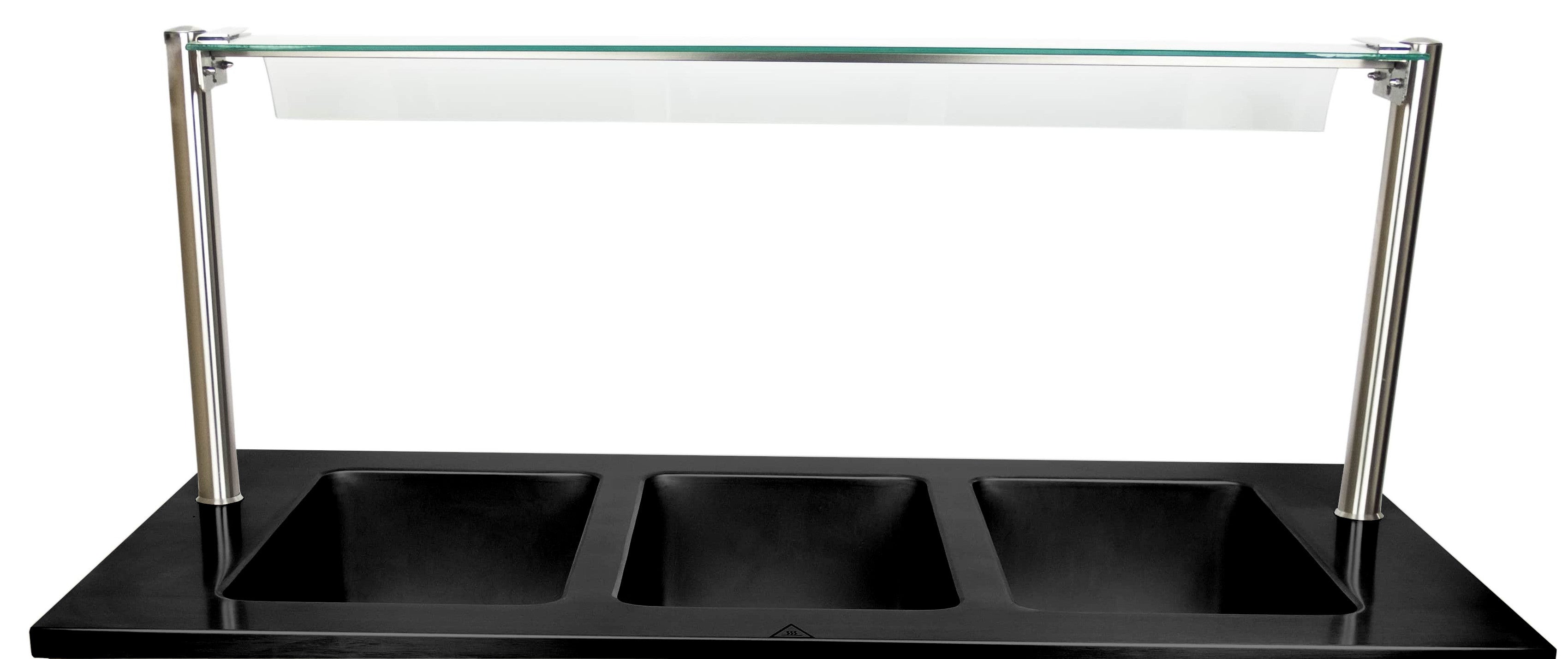 SARO spuugbeschermer voor Bain Marie Trolley BTS-2