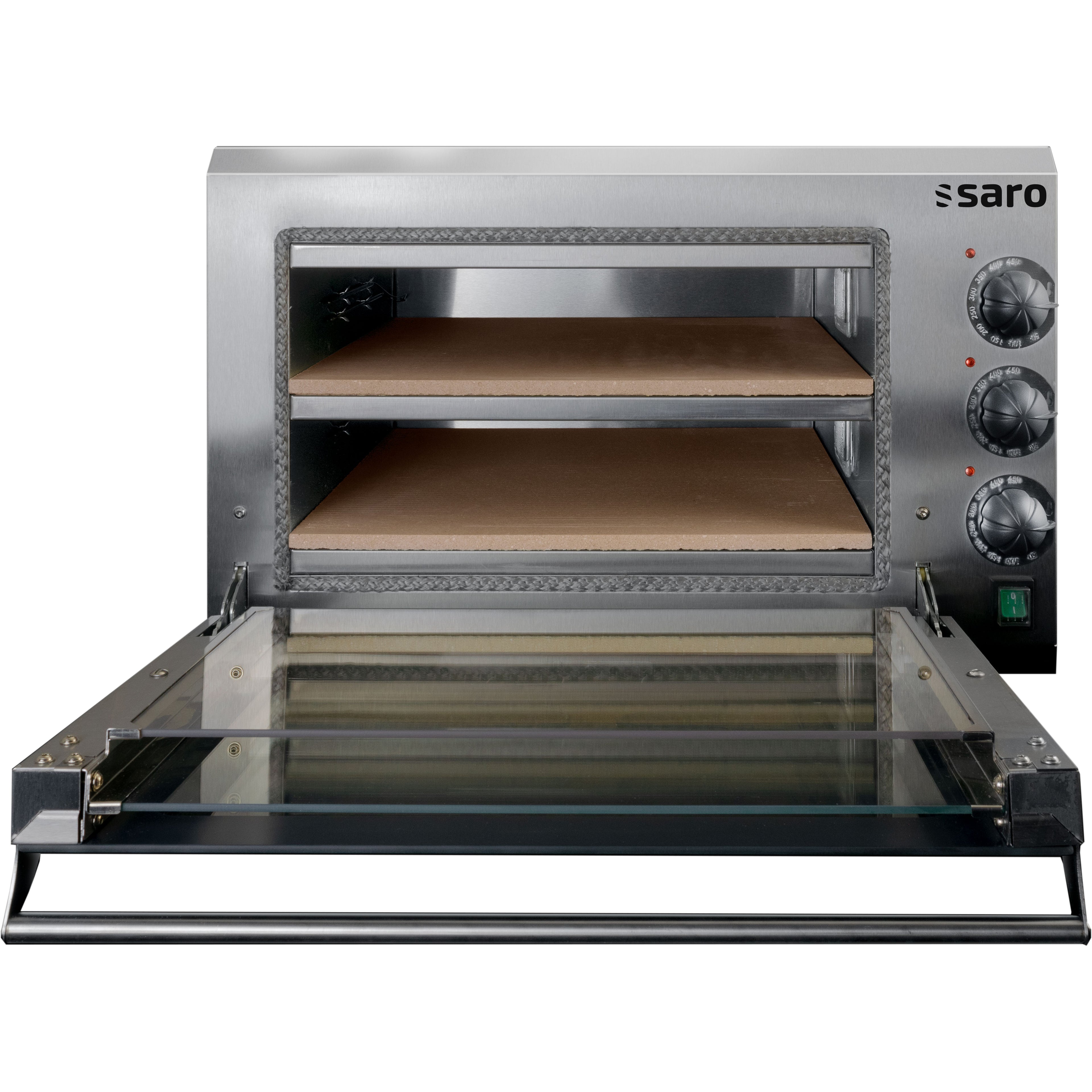 SARO Mini Pizzaoven voor 2 Pizza's model ETNA 2 - afbeelding 2