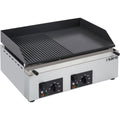 SARO Electrische grillplaat (gegroefd+glad) model GPK 610