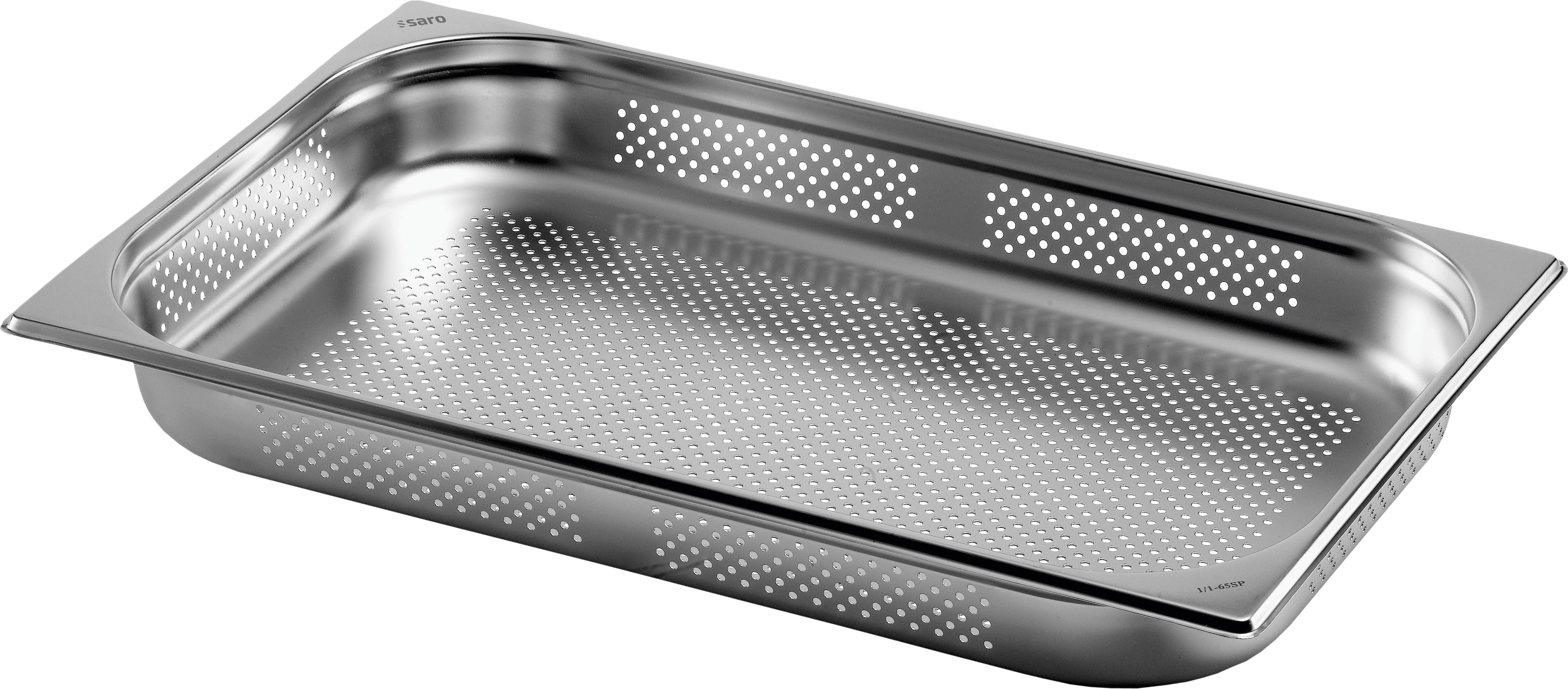 SARO TOP LINE GN-bak 1/1 GN geperforeerd Diepte 40 mm