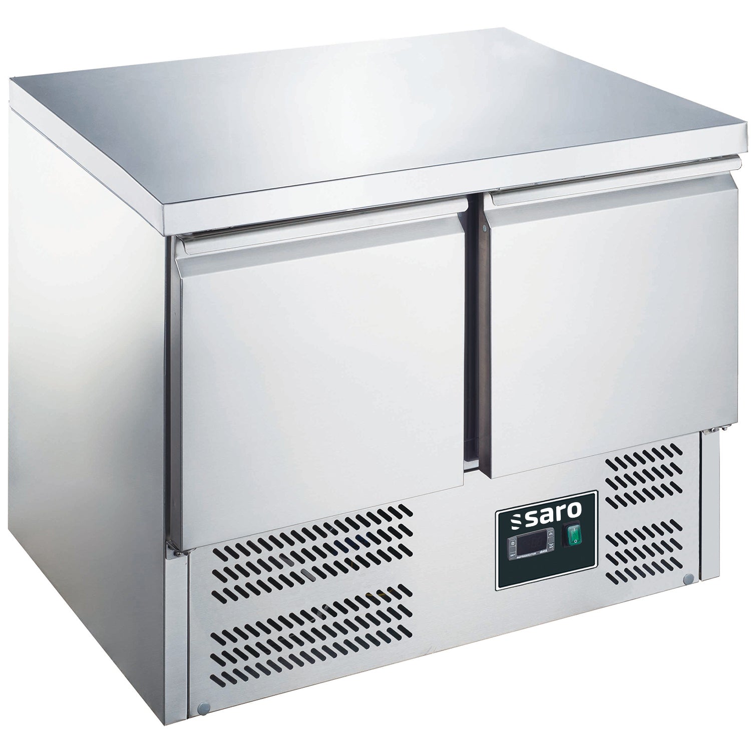 SARO Gekoelde werkbank met 2 deuren, model ES 901 S/S TOP
