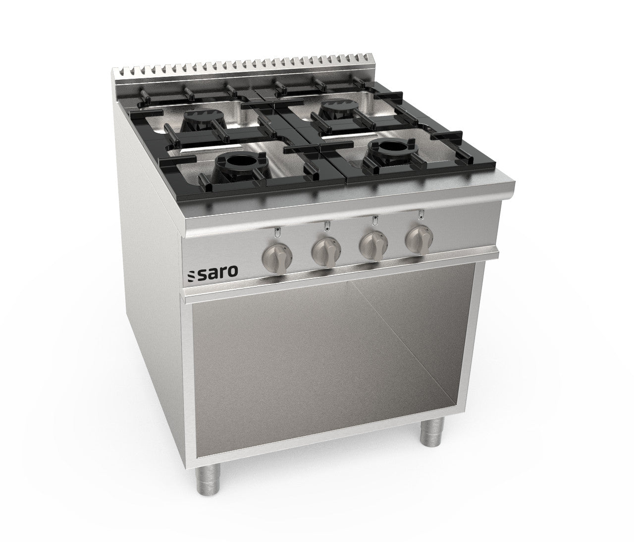 SARO Gasfornuis open onderbouw 4 pits LQ - model LQ / CUG4BA