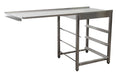 SARO afvoertafel voor vaatwasser links, 1 bak, 1600 mm