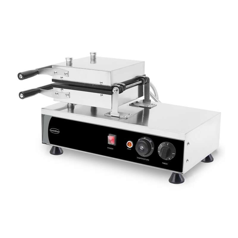Rotating waffle maker 2ST Brussels waffle - Combisteel 7540.0070