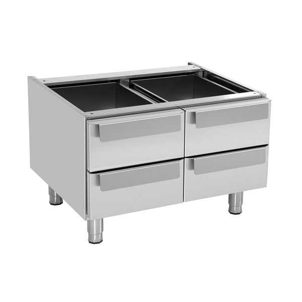 Unninox Undercounter 800mm - With Drawers - 7020UB-C