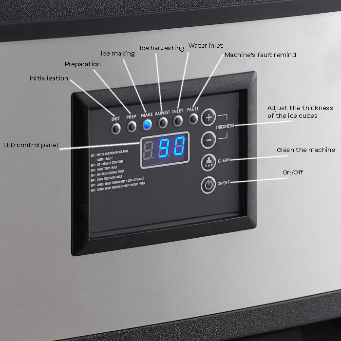 IJSBLOKJESMACHINE 73KG/24H - aanvullende productfoto 9
