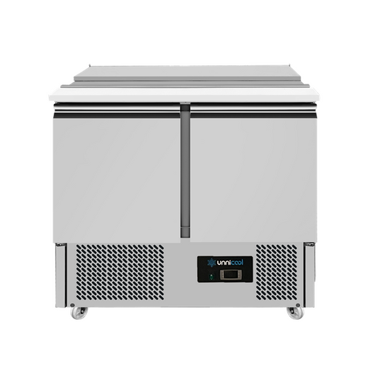Saladette Unninox SP900 - statisch met ventilator - 900x700x870(h)mm