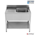 Unninox 1400x700xH850mm Bowl Right - SPL14070R1