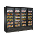 Unninox Freezer 4 Glass Doors – 2160Ltr - UNN208BT