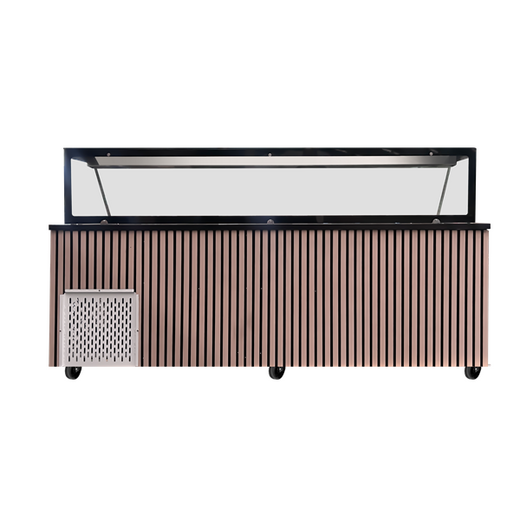 Saladette Unninox UNNI220TK - 6x GN 1/1 capaciteit - 223x82x85.5 cm