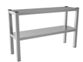 S/S Etagere With Extra Undershelf FLATPACKED