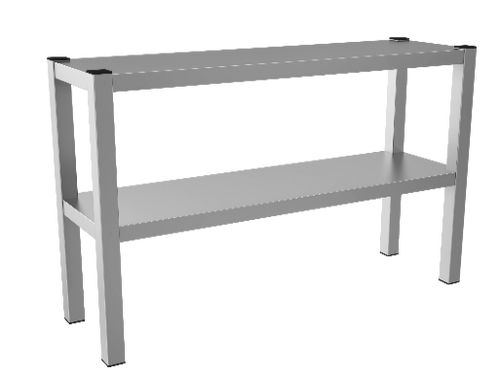 S/S Etagere With Extra Undershelf FLATPACKED