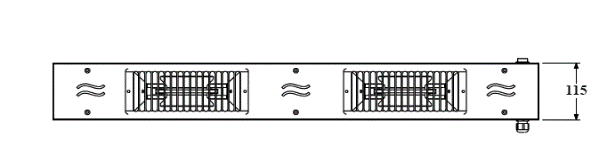 HALOGEN OVERHEAD WARMER