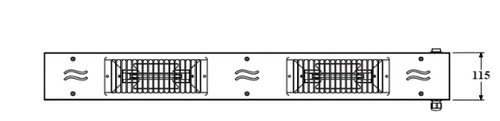 HALOGEN OVERHEAD WARMER