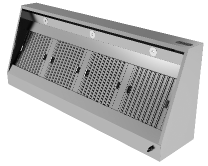 S/S Extractor Hood Plug&Play(950)