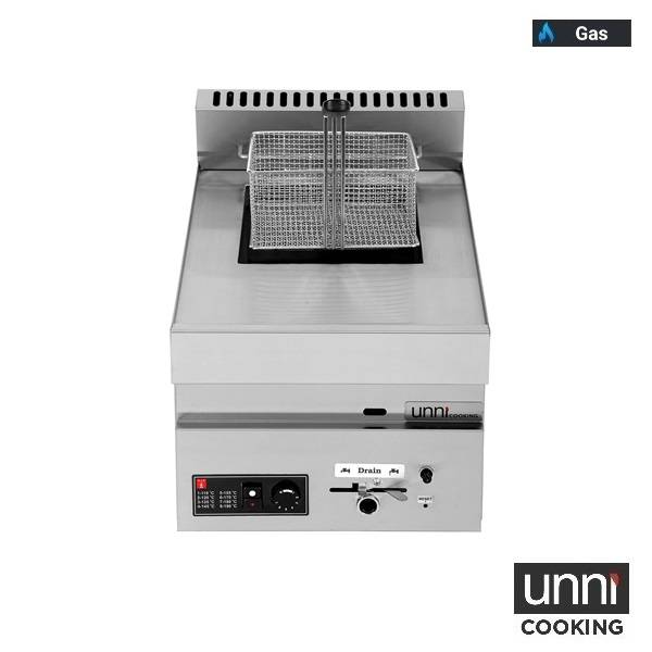 Gas fryer, 65-series Unninox
