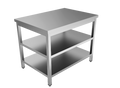 S/S Work Table With Extra Undershelf (700) (WTF-707085-2A)