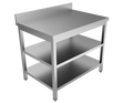 S/S Work Table With Extra Undershelf (600) (WTF-706085-S2A)