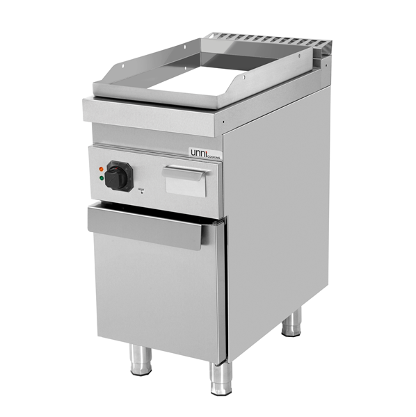 Electric griddle Unninox E70GP10K+C - chrome