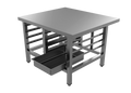 S/S Work Table Without Undershelf - Upstand (600) (CS-700)
