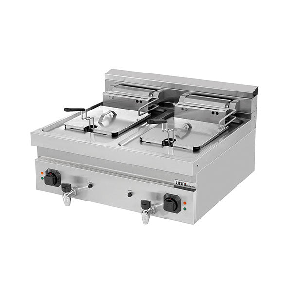 Electric fryer 2x12 L Unninox E70DF20B - 2x9 kW