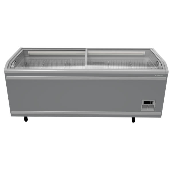Supermarket chest freezer Unninox UNNS27 - 850 L - grey