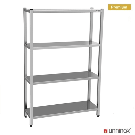 RVS staande kast, 400 mm diep Unninox