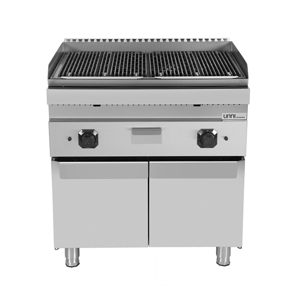 Lava rock grill Unninox G70GP20-K - 18 kW