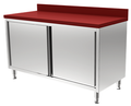 Polyethylene Worktable with Sliding Doors 700