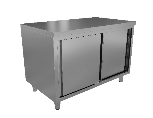 WORK CABINET WITH SLIDING DOORS 700
