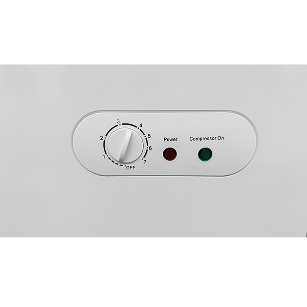 Chest freezer Unninox UN358 - 358 L - white/stainless steel