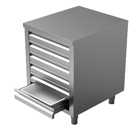 DRAWERS CABINE FOR PIZZA 700
