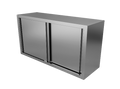 S/S Wall cupboard With sliding doors 1000