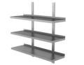S/S Wall Shelf (400) (WS-5040100-3A)