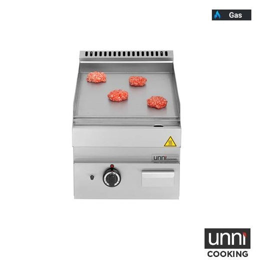 Gasbakplaat Unninox