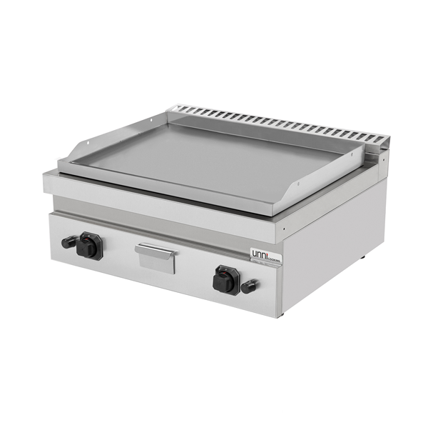 Gas griddle- smooth Unninox G70GP20B+S
