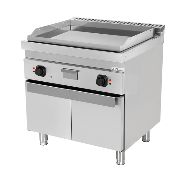 Electric griddle Unninox E70GP20K+C - chrome