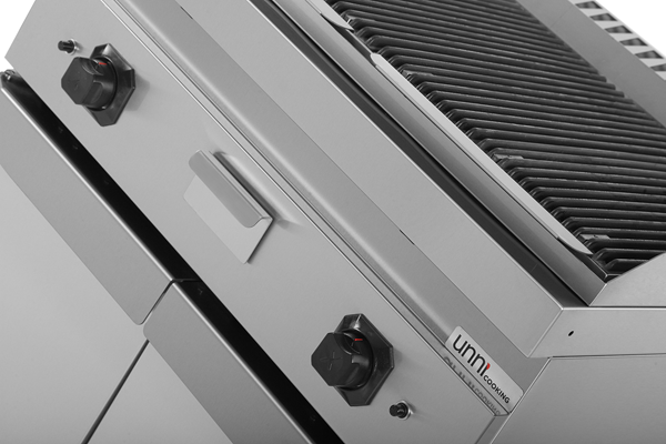 Lava rock grill Unninox G70GP20-K - 18 kW