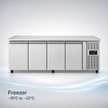 Unninox FREEZER Counter – 4 Doors – Without Upstand 223x70x85cm - UNN4100BT